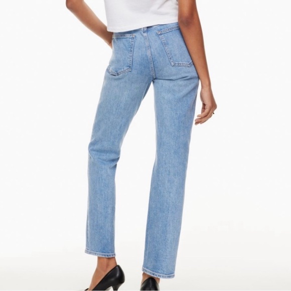 Denim Forum | The Arlo High Rise Straight Jean - Picture 5 of 5